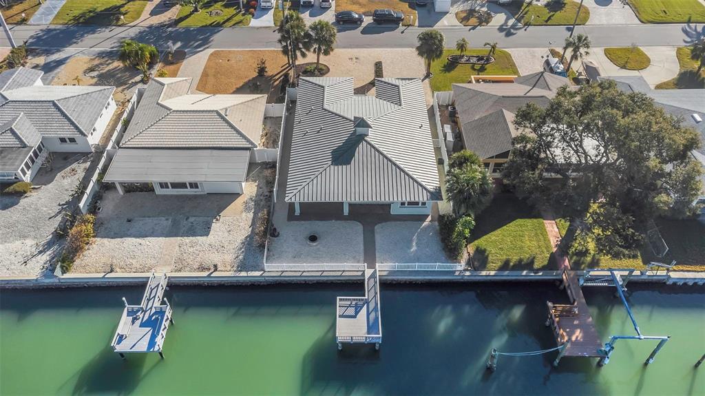 1445 Corey Way South South Pasadena, FL 33707 - Photo 55 of 61 an aerial view of house with yard swimming pool and outdoor seating