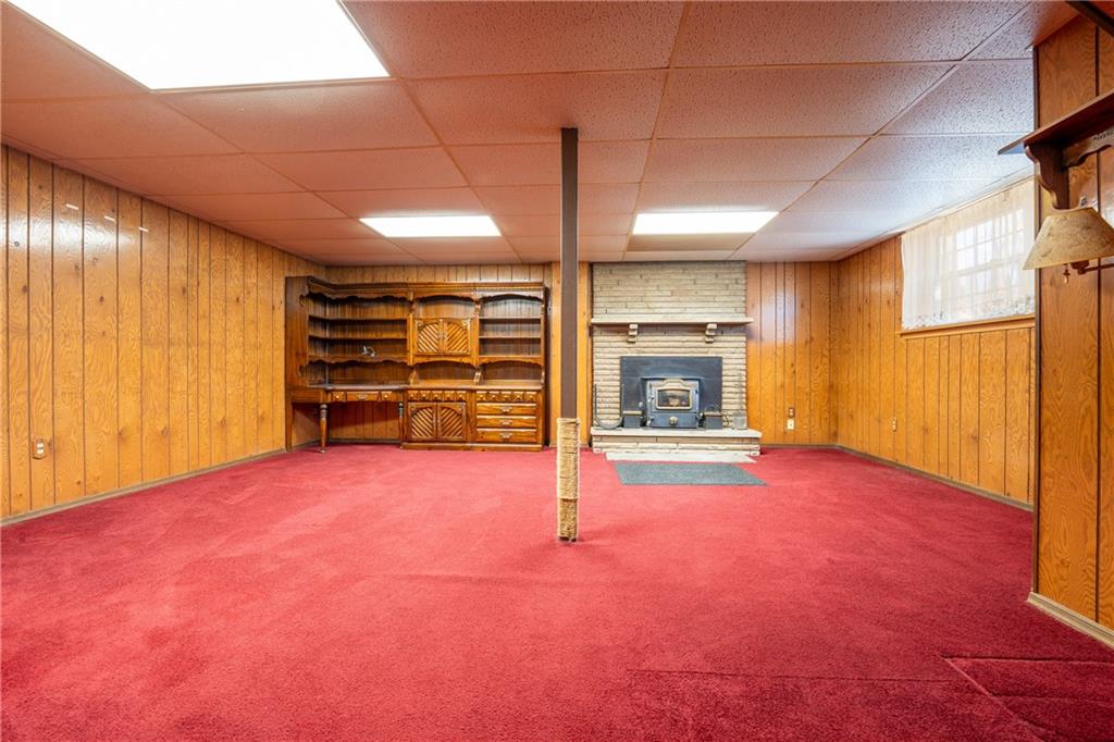 599 Laurel Summit Road Boswell, PA 15531 - Photo 18 of 35 an empty room with fireplace dryer and window