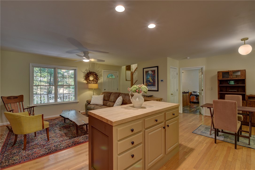 2011 Ridgeview Lane Seneca, SC 29678 - Photo 9 of 37 This inviting space features an open layout, hardwood flooring, and ample natural light.