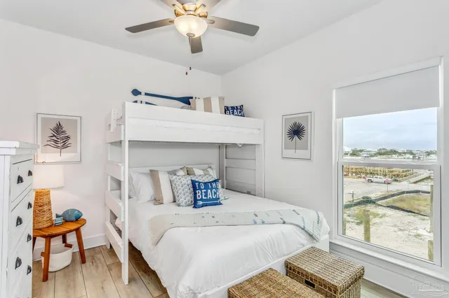 a view of swimming pool with an ocean view
