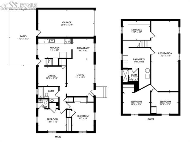 1904 North Chelton Road Colorado Springs, CO 80909 - Photo 31 of 31 Floor Plan