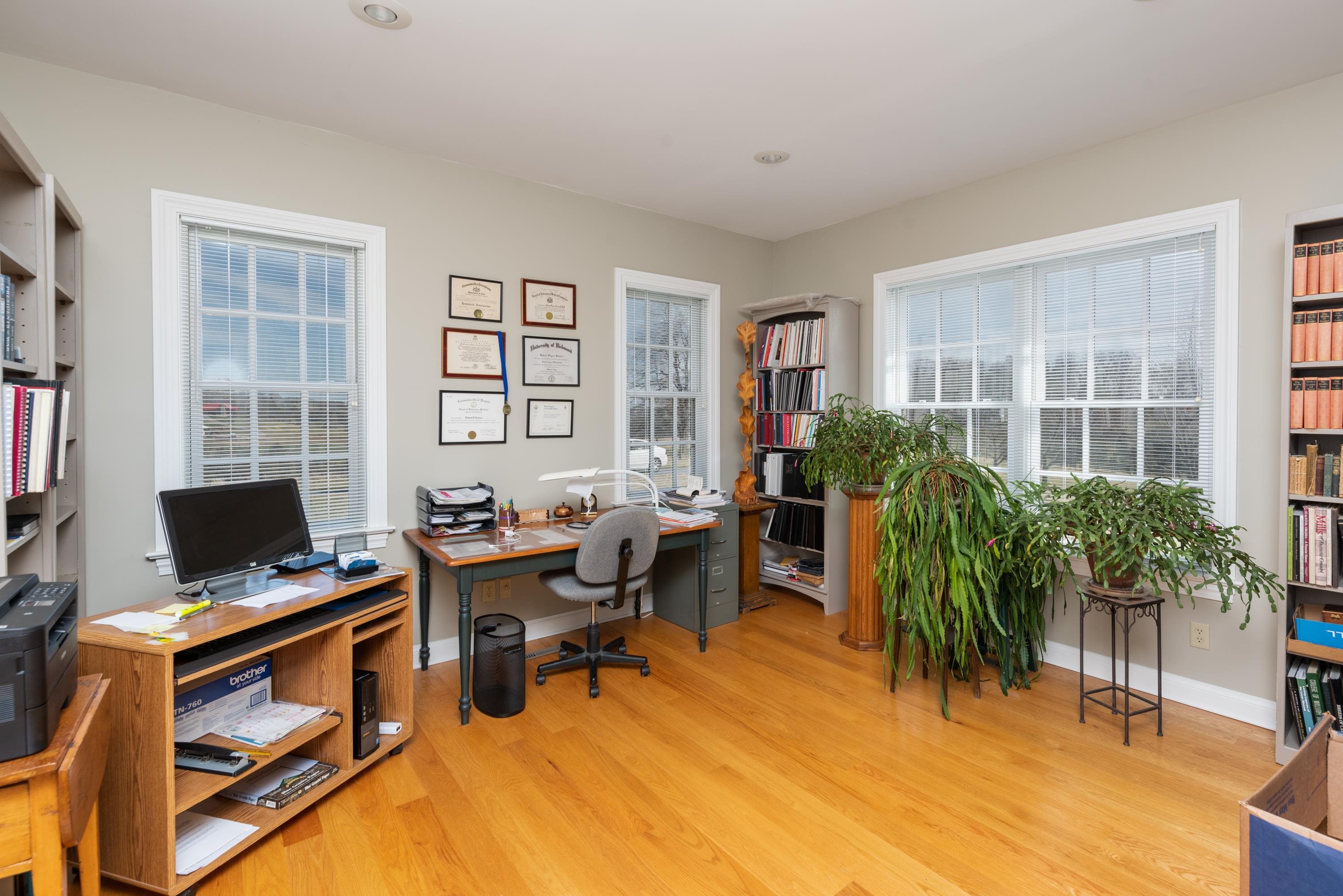 1465 Roman Road Mount Sidney, VA 24467 - Photo 23 of 45 a workspace with furniture wall and a window