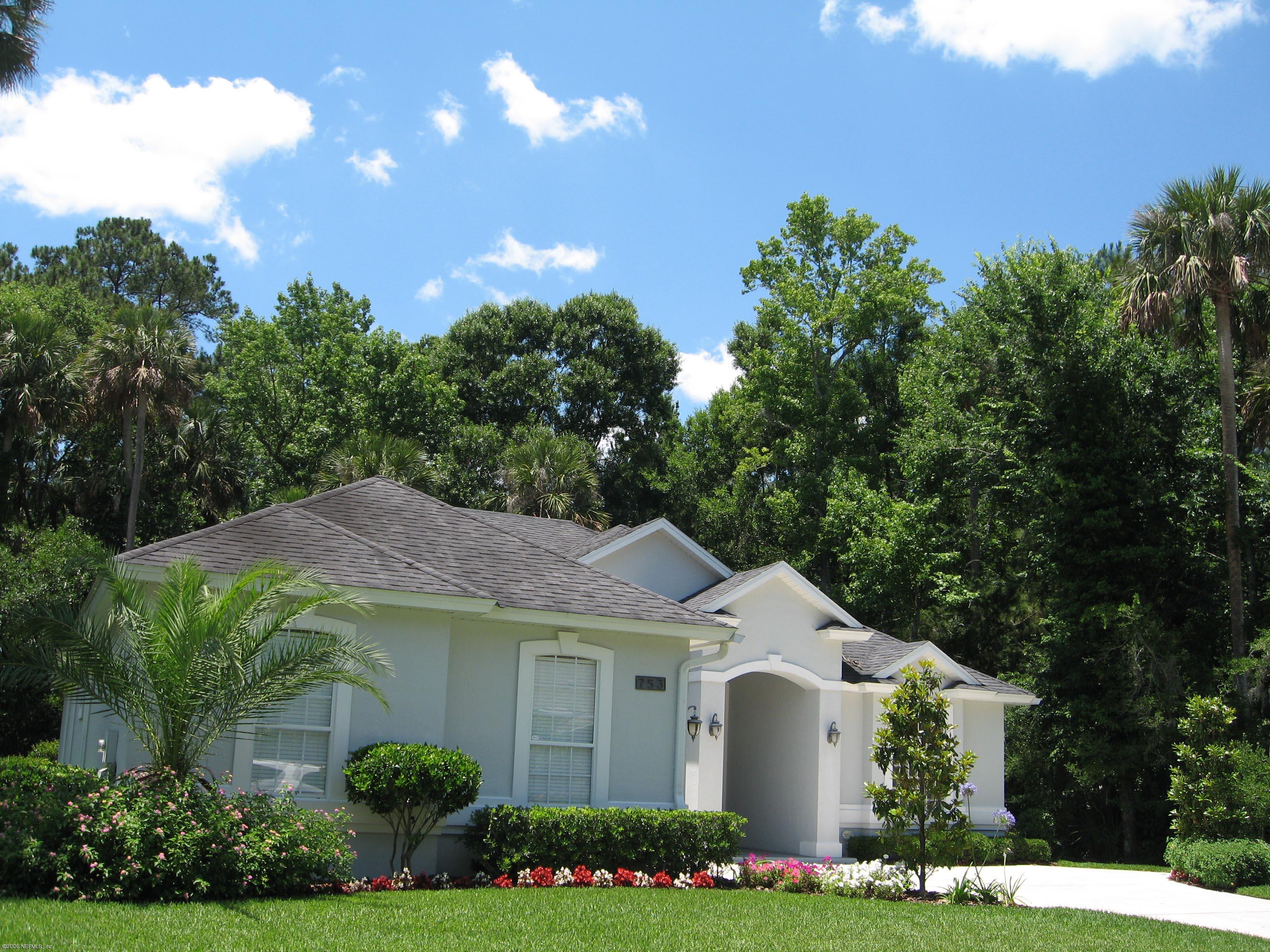 753 Mill Stream Road Ponte Vedra Beach, FL 32082 - Photo 2 of 16 a front view of a house with a yard