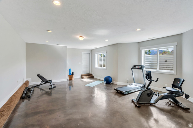 1355 West 1000 South Mapleton, UT 84664 - Photo 52 of 74 Exercise area featuring recessed lighting