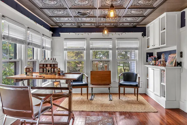 a very nice looking room with a rug