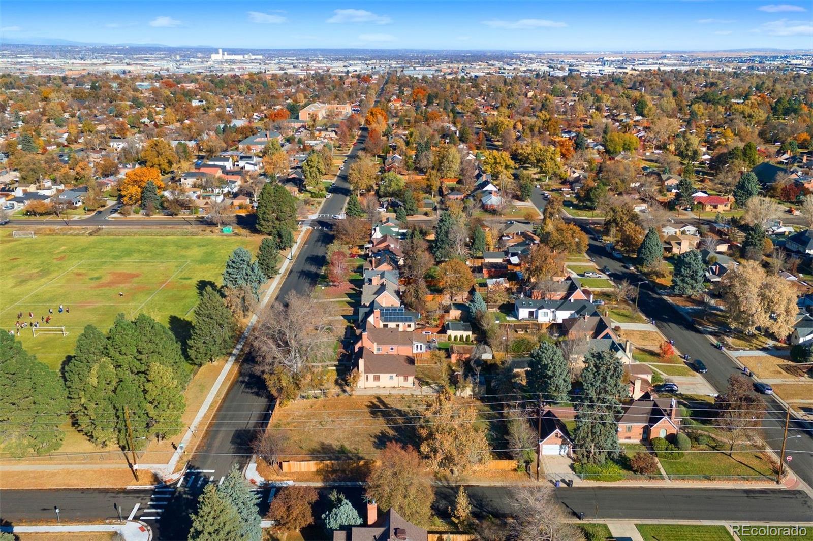 2500 Kearney Street Denver, CO 80207 - Photo 11 of 24 an aerial view of a city with lots of residential buildings
