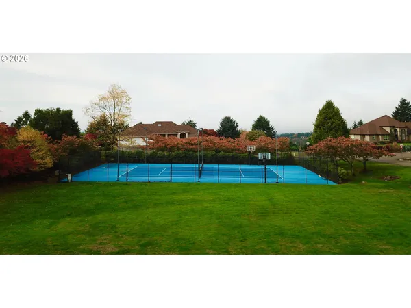 a view of an outdoor space and yard