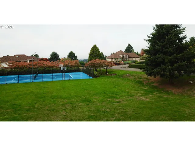 a view of an outdoor space and yard