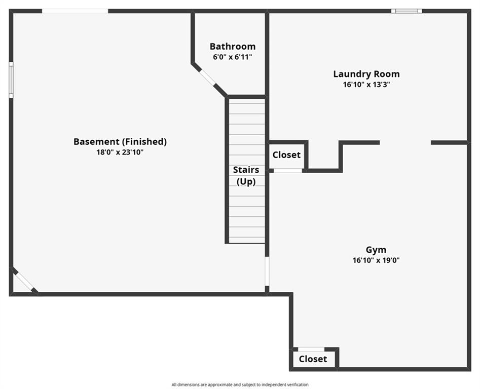 1072 Renton Road Pittsburgh, PA 15239 - Photo 27 of 42 Basement Floor Plan