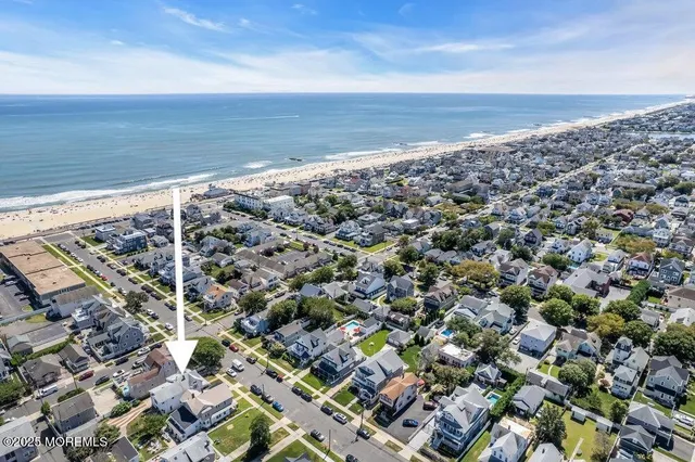 a view of a sky from a city