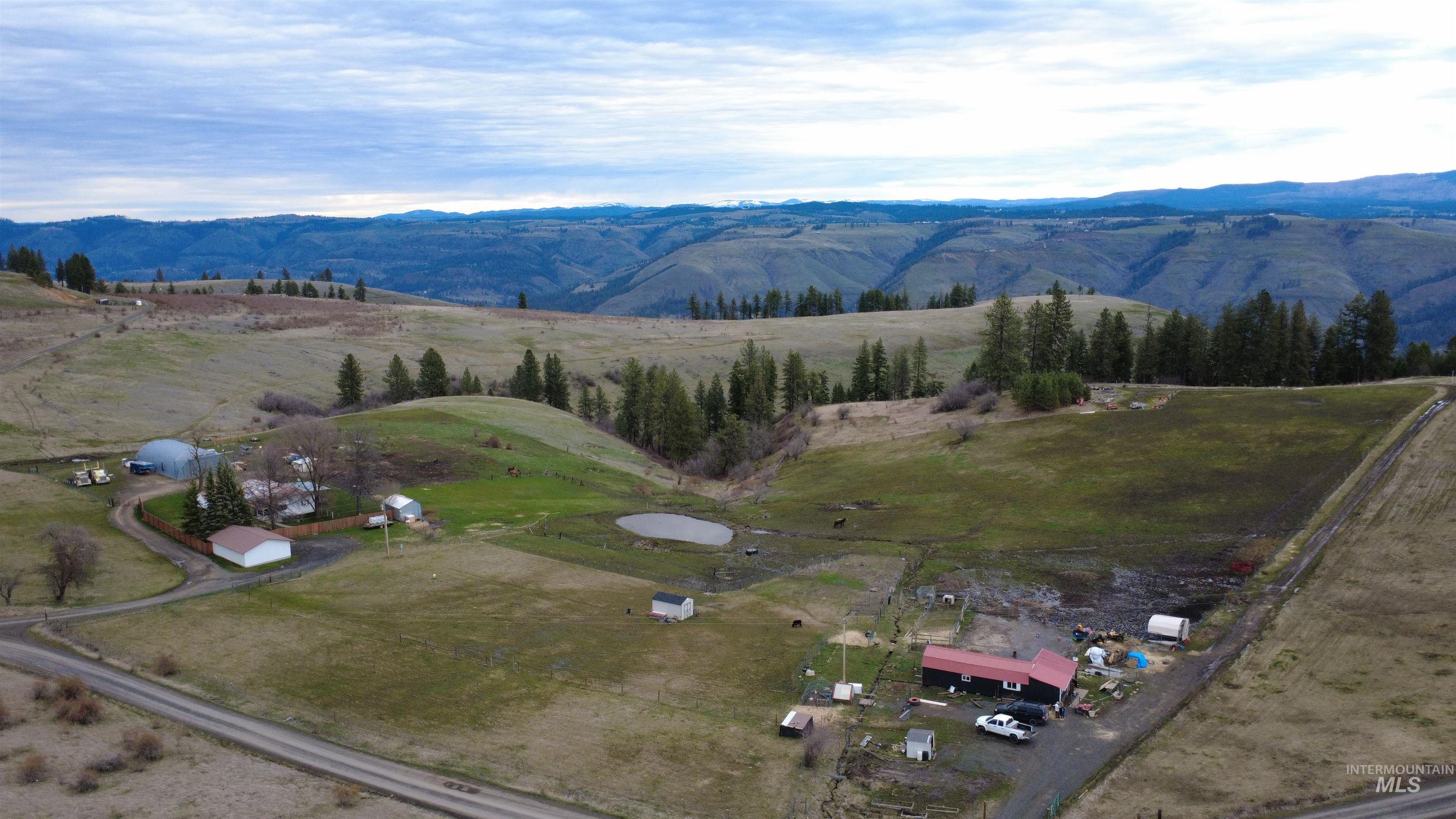 155 Mule Deer Kamiah, ID 83536 - Photo 20 of 25 Aerial view of sparsely populated area featuring mountains