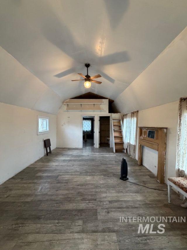 155 Mule Deer Kamiah, ID 83536 - Photo 5 of 25 Bonus room with ceiling fan, dark wood finished floors, and plenty of natural light
