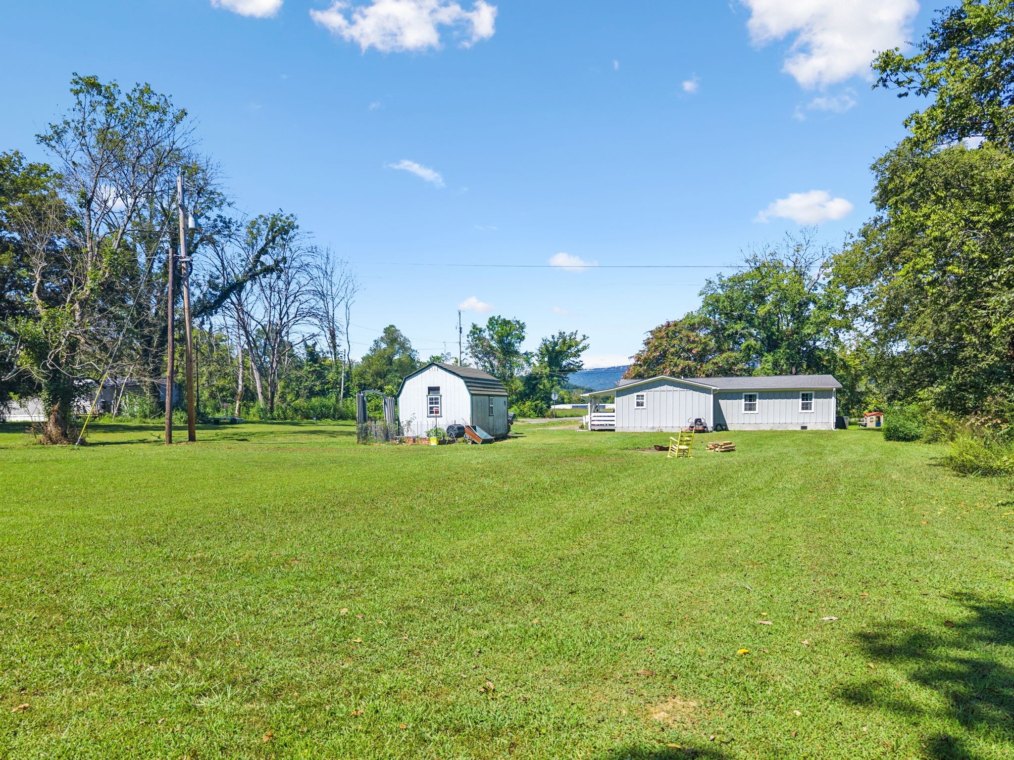 736 Hancock Road Jasper, TN 37347 - Photo 32 of 42 a front view of a house with a yard and tree