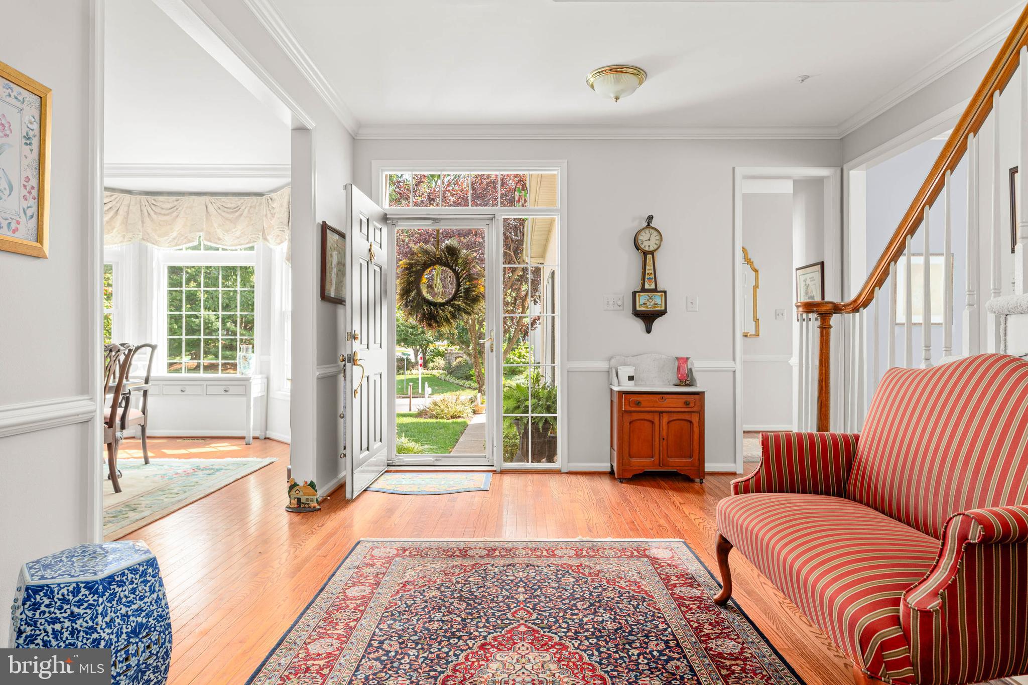 4 Riders Run Newtown Square, PA 19073 - Photo 3 of 64 a living room with furniture and a fireplace