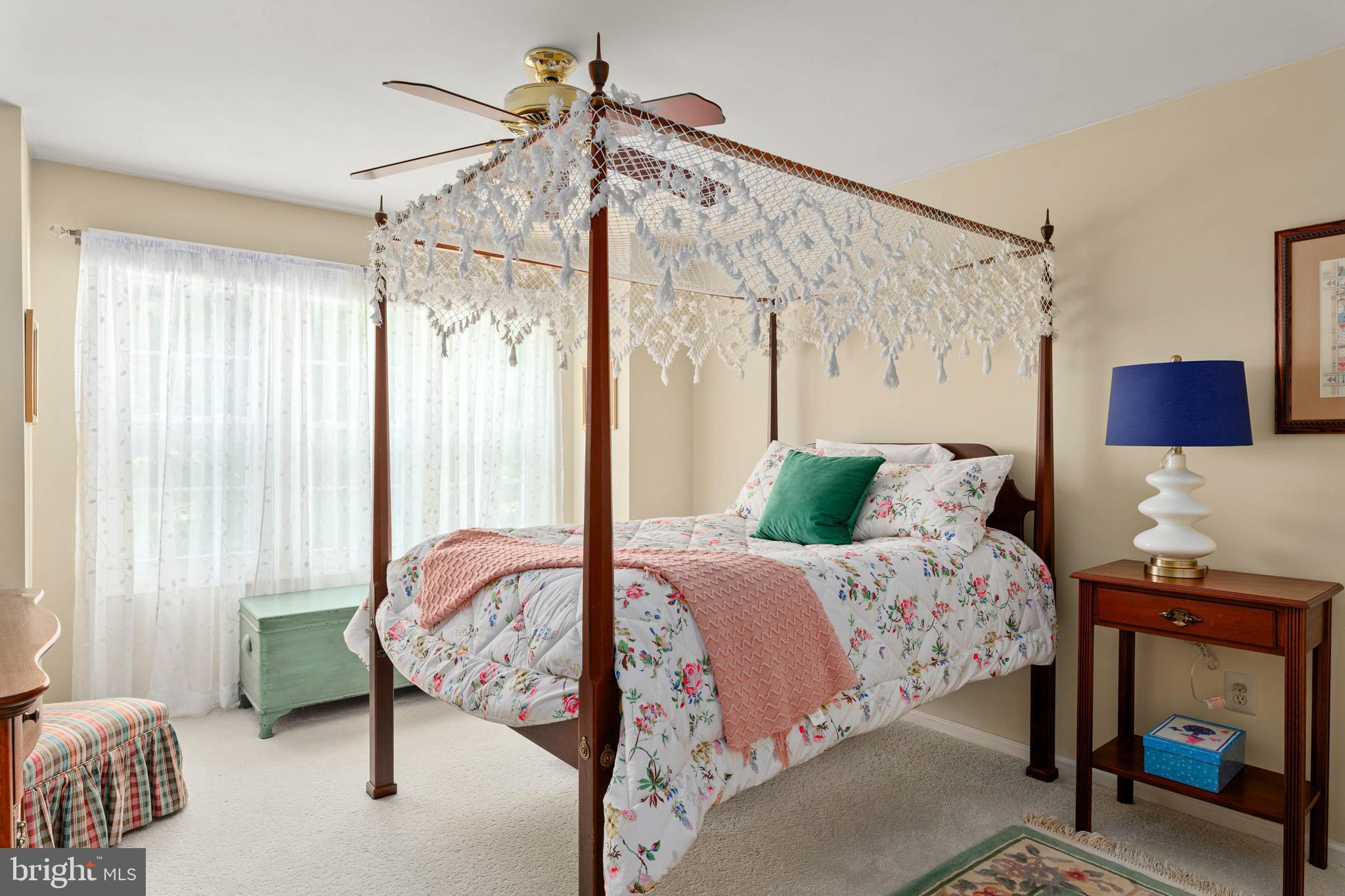 4 Riders Run Newtown Square, PA 19073 - Photo 36 of 64 a bedroom with a bed window and table chair