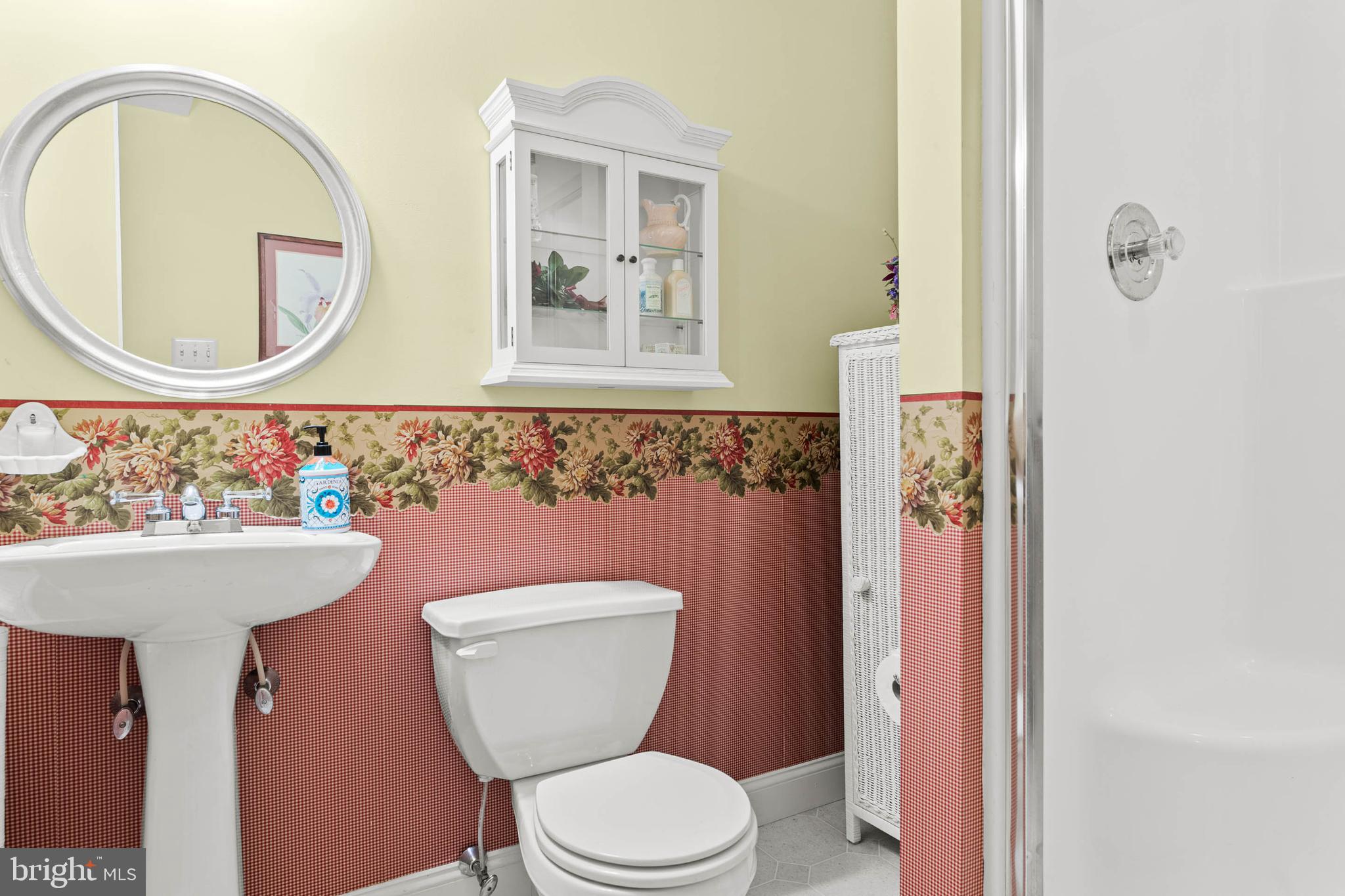 4 Riders Run Newtown Square, PA 19073 - Photo 51 of 64 a bathroom with a toilet sink and mirror
