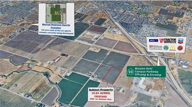 $1,488,000 | 0 Vassar Avenue, Merced, CA 95341