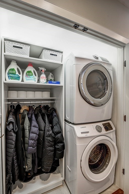 99 Brookley Road, Unit 1 Boston, MA 02130 - Photo 26 of 40 a close up view of a washer and dryer
