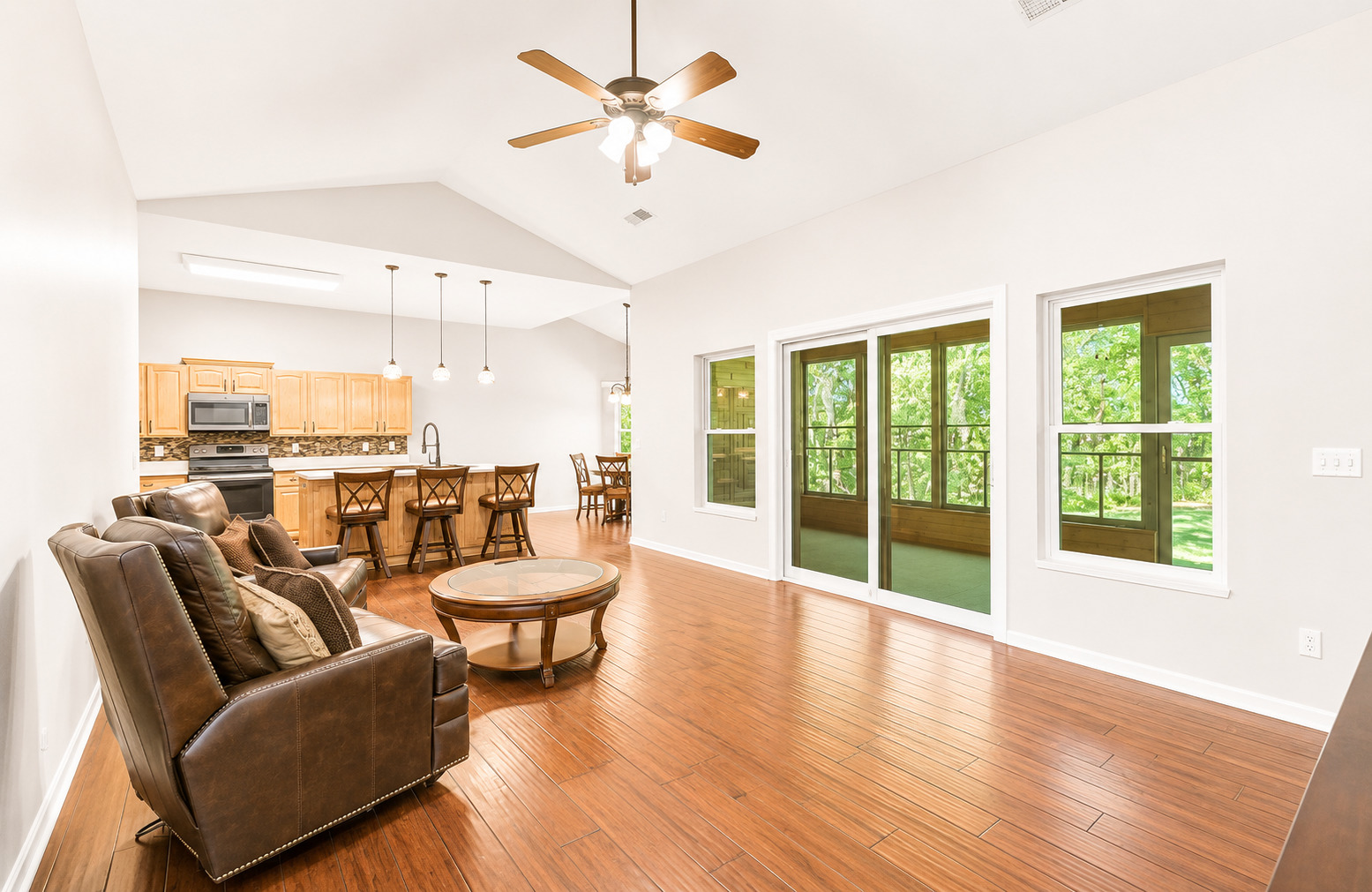 1002 2nd St Court Moline, IL 61265 - Photo 5 of 31 a living room with furniture and a large window
