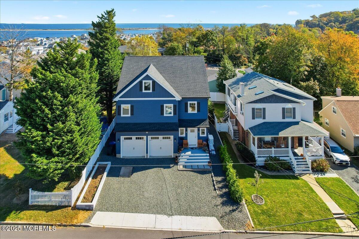 26 Ralph Street Highlands, NJ 07732 - Photo 43 of 51 an aerial view of a house with swimming pool