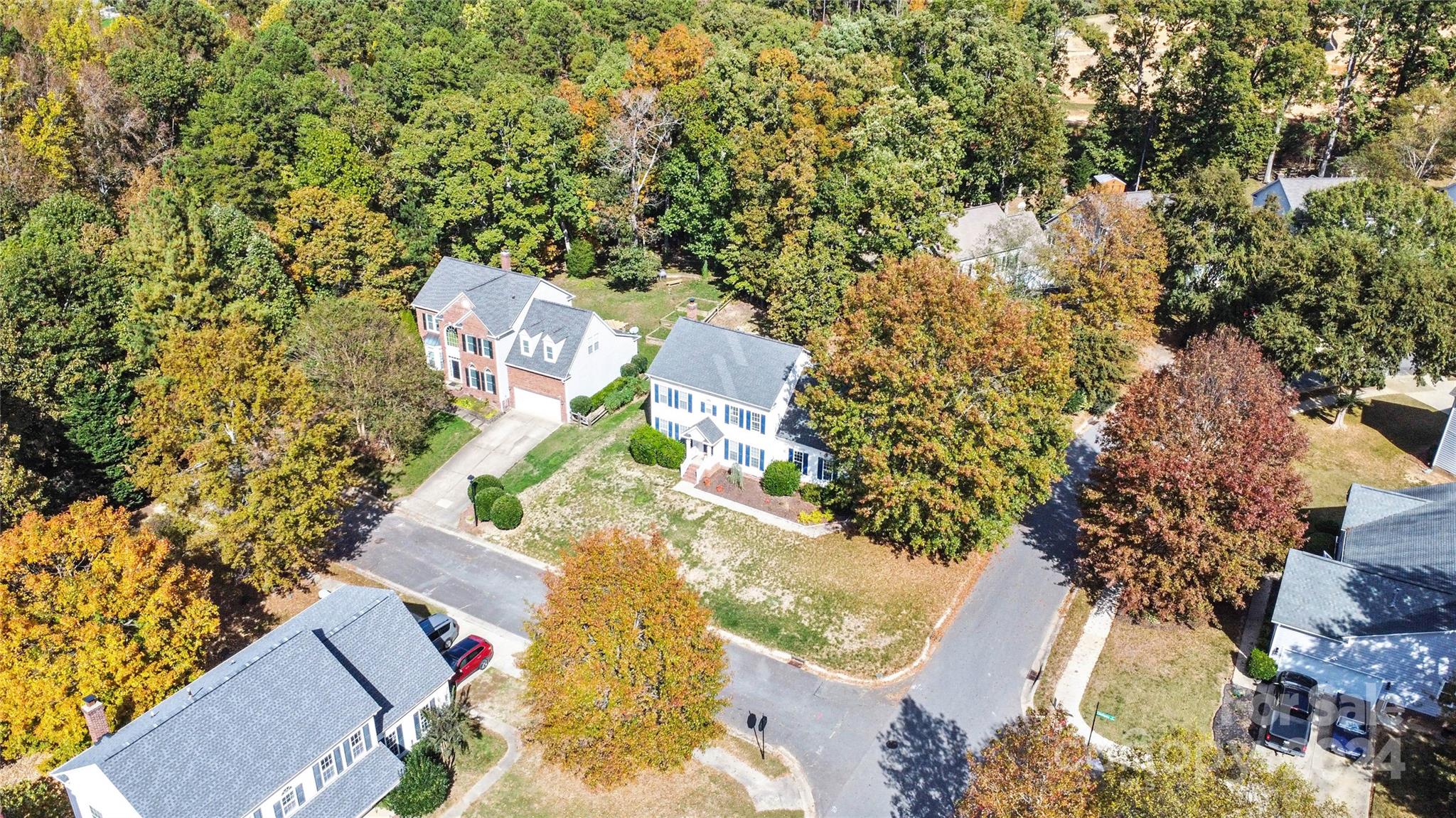 12502 Chickasaw Drive Huntersville, NC 28078 - Photo 39 of 39 an aerial view of residential house with outdoor space