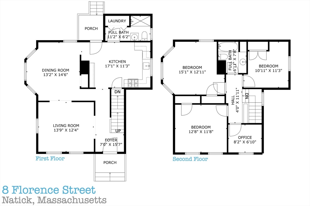 8 Florence Street Natick, MA 01760 - Photo 38 of 38 a picture of a book and a bed
