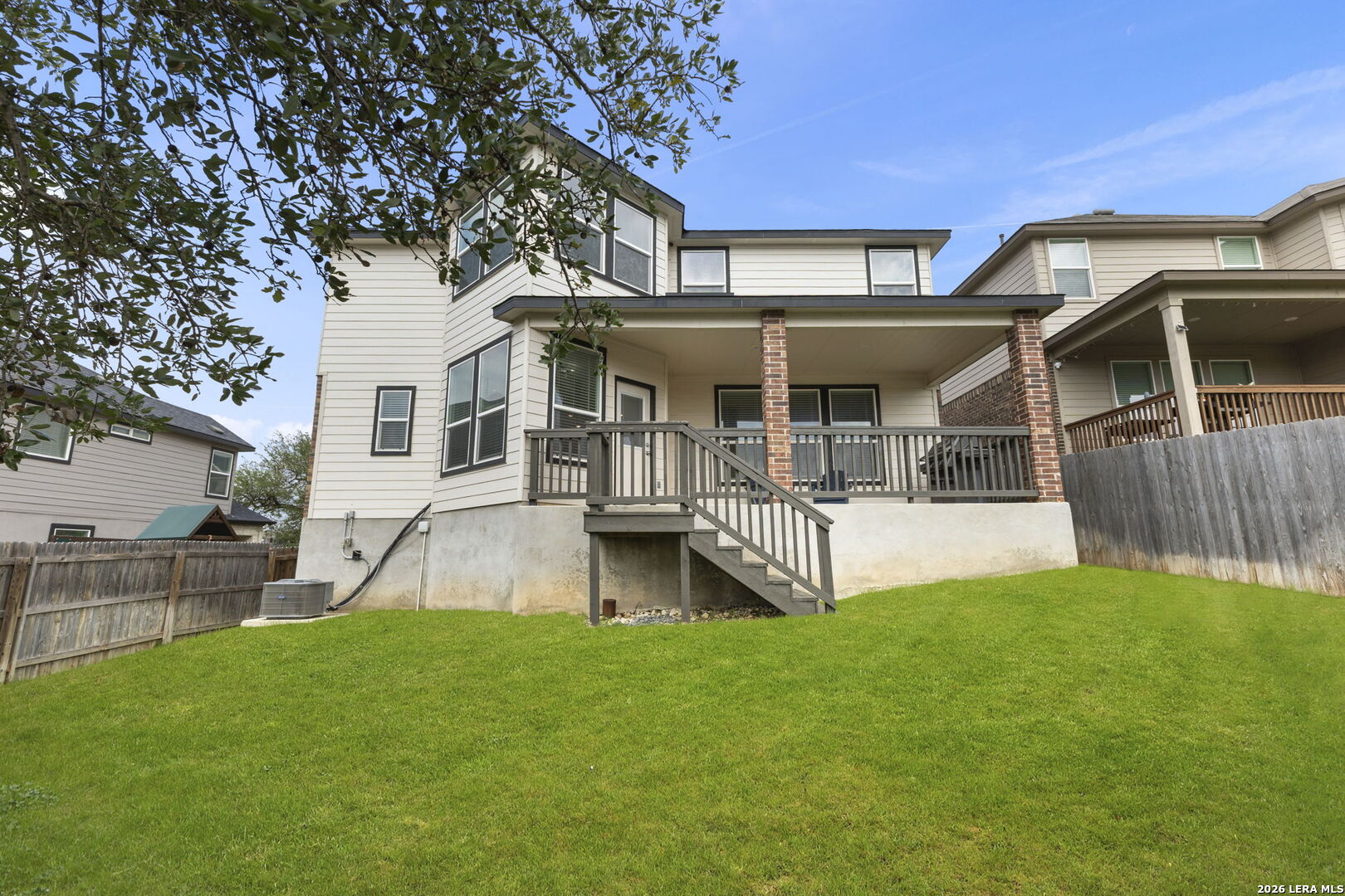 29985 Sebastian Bulverde, TX 78163 - Photo 35 of 37 a view of a house with a yard deck and sitting area