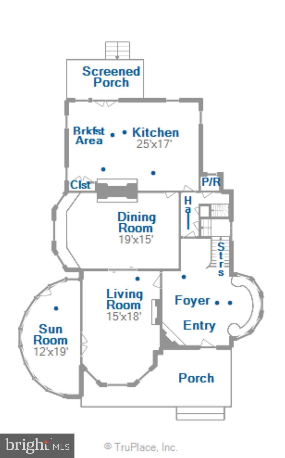 303 Oakdale Road Baltimore, MD 21210 - Photo 109 of 112 1st Floor Floor plan