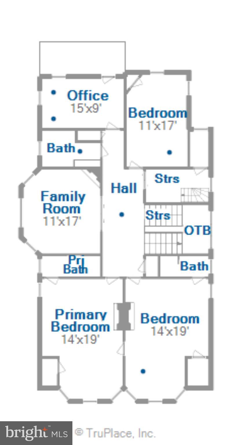303 Oakdale Road Baltimore, MD 21210 - Photo 110 of 112 2nd Floor Floor Plan