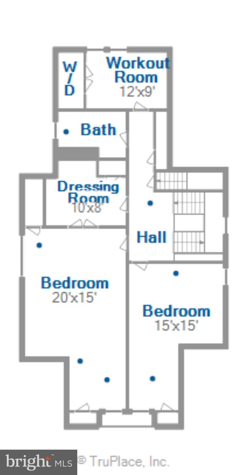 303 Oakdale Road Baltimore, MD 21210 - Photo 111 of 112 3rd Floor Floor Plan
