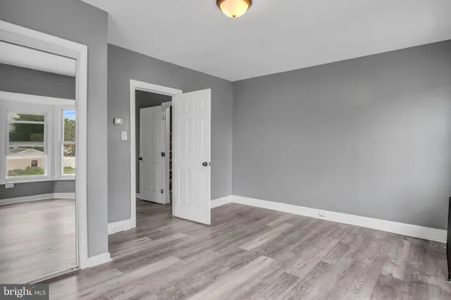 wooden floor in an empty room