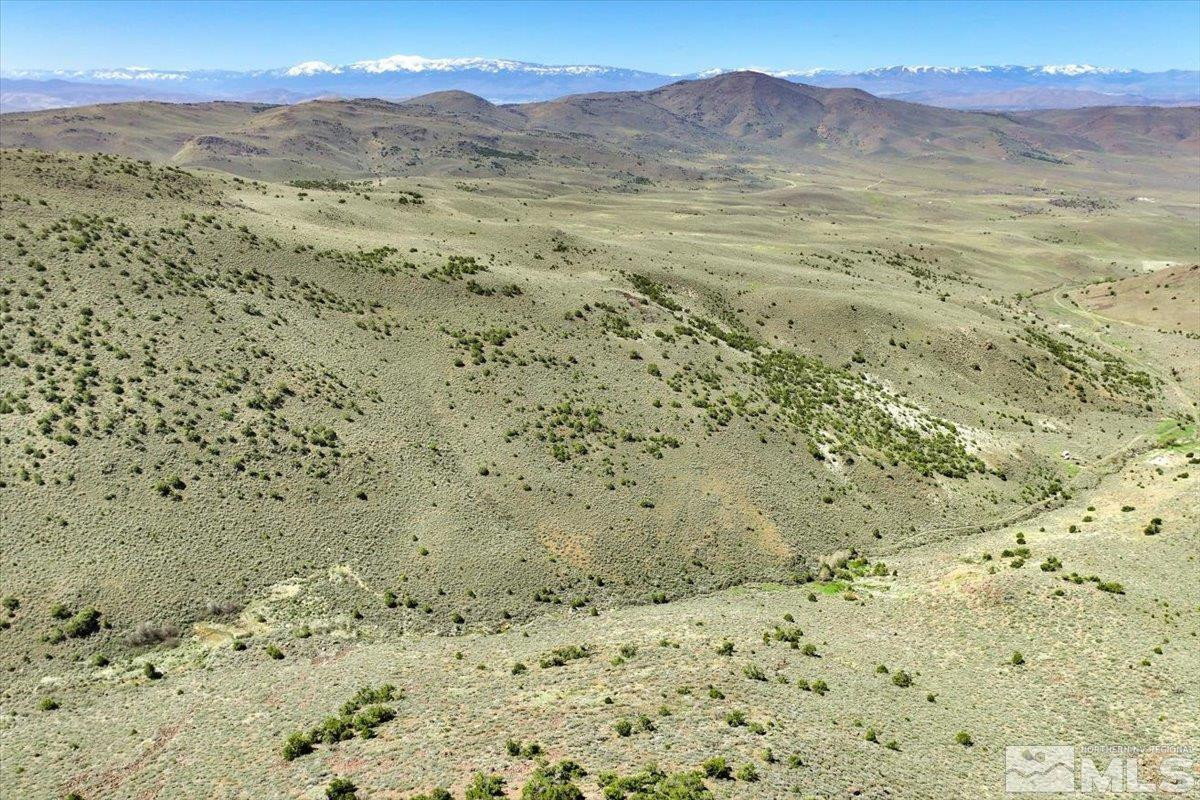 0 Pah Rah Springs Road Reno, NV 89510 - Photo 24 of 28 a view of a dry yard with mountains in the background