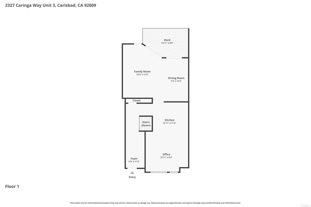 2327 Caringa Way, Unit 3 Carlsbad, CA 92009 - Photo 47 of 47 2nd Floor Plan