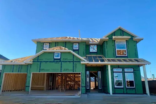 a front view of a house with porch