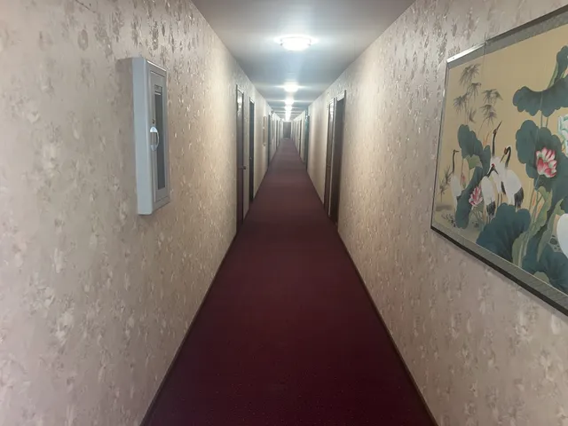 a view of a hallway