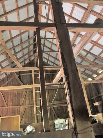 a view of a small backyard