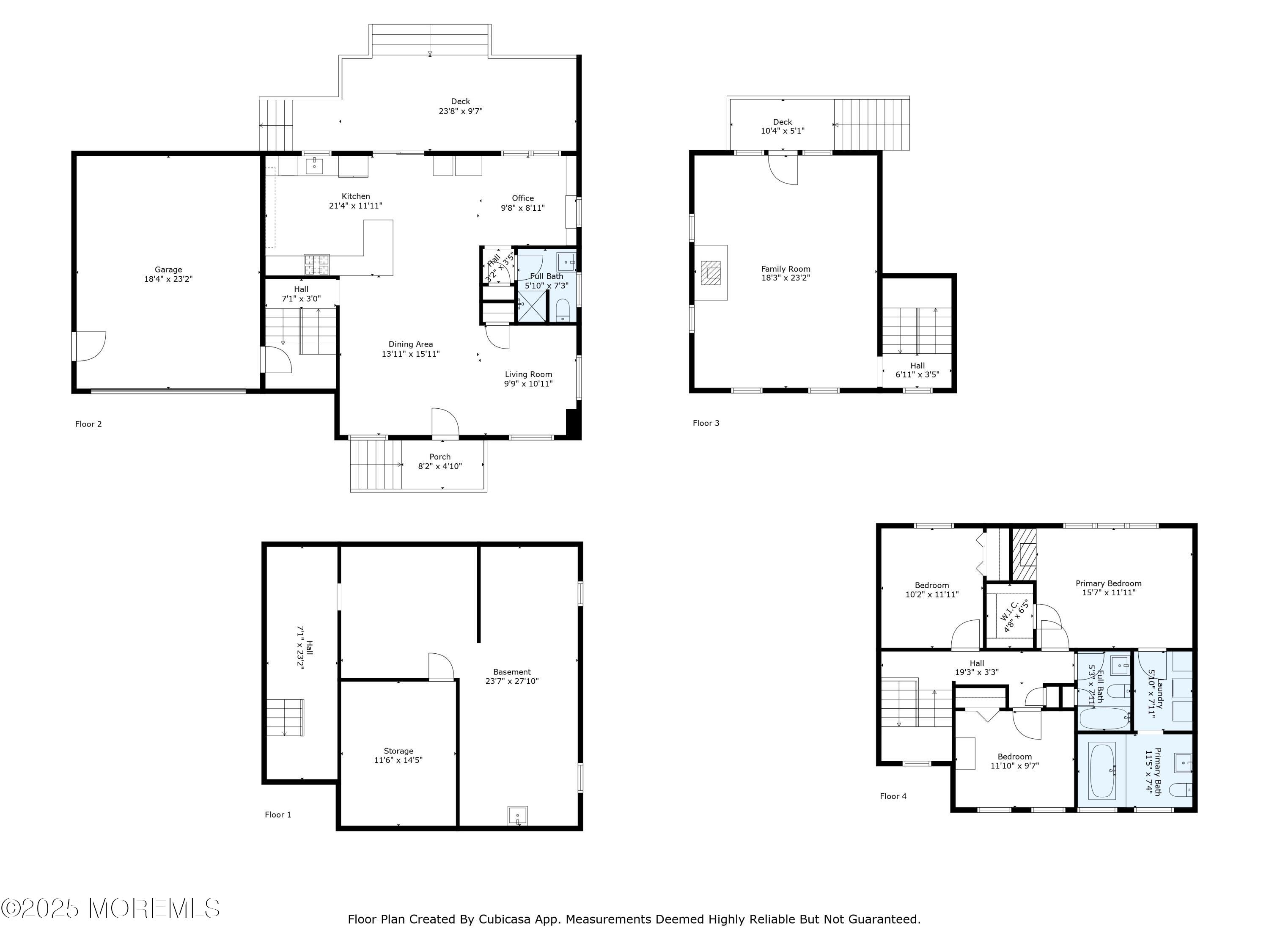 1961 Jumping Brook Road Tinton Falls, NJ 07753 - Photo 45 of 45 Floor Plan Overview (22)