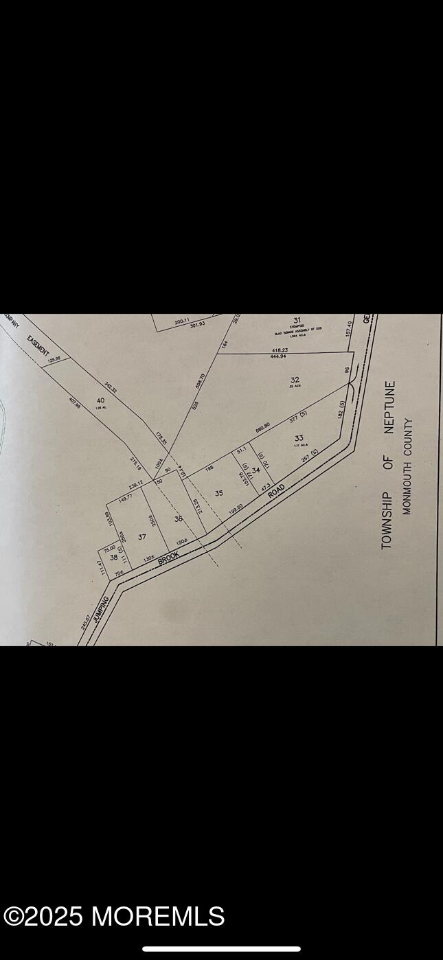 1961 Jumping Brook Road Tinton Falls, NJ 07753 - Photo 43 of 45 survey 2