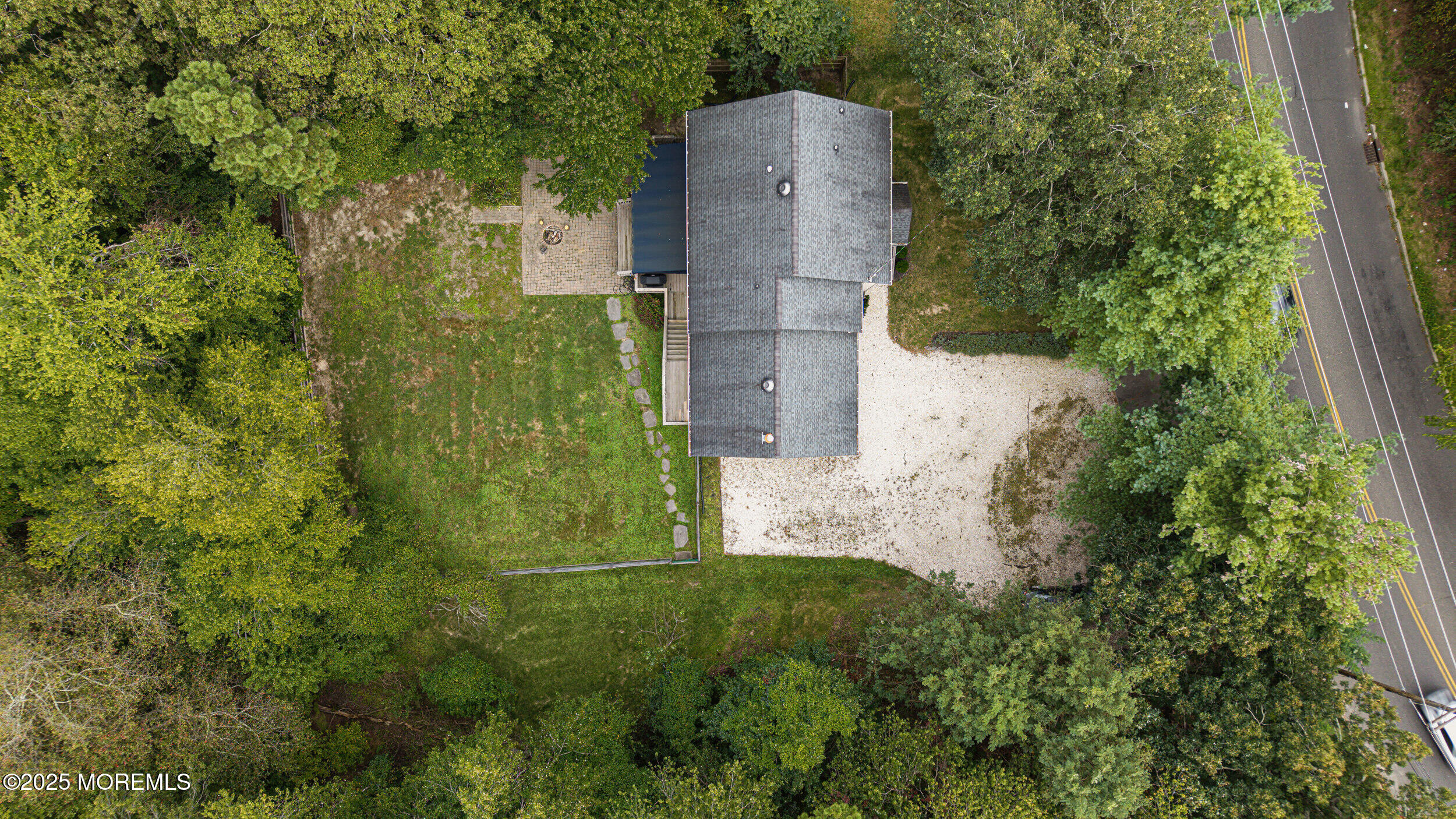 1961 Jumping Brook Road Tinton Falls, NJ 07753 - Photo 8 of 45 an aerial view of a house with a yard