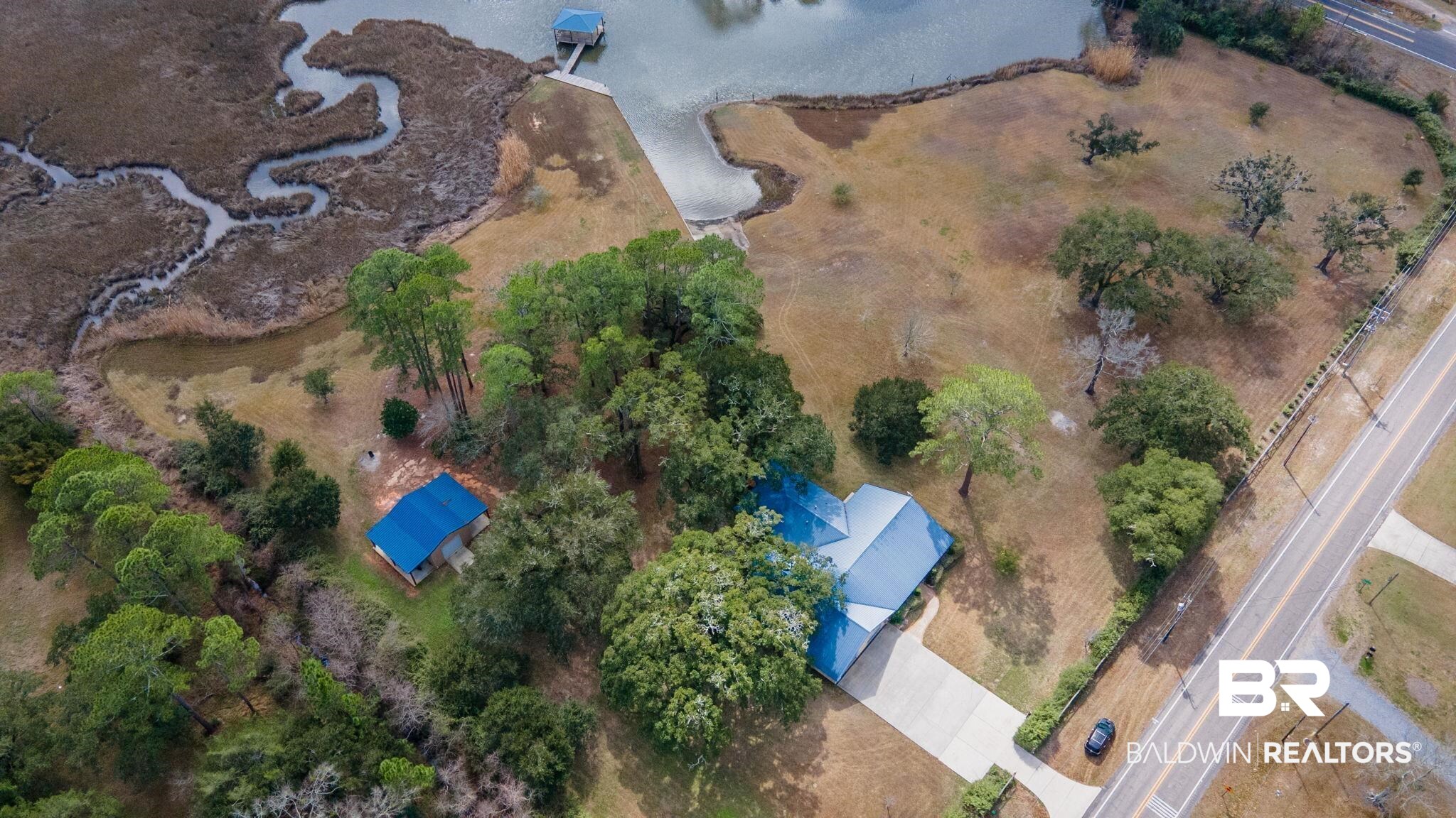 15025 Bellingrath Road Coden, AL 36523 - Photo 77 of 79 Bird's eye view