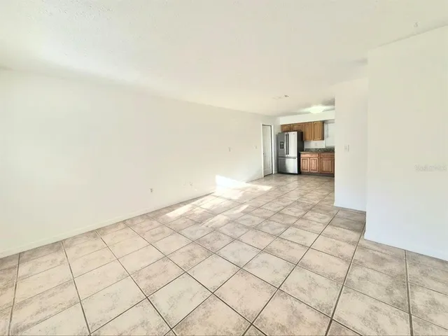 a view of a room with window