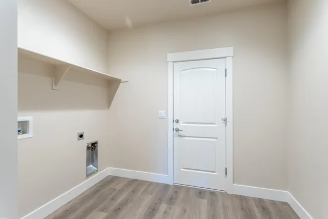 a view of empty room