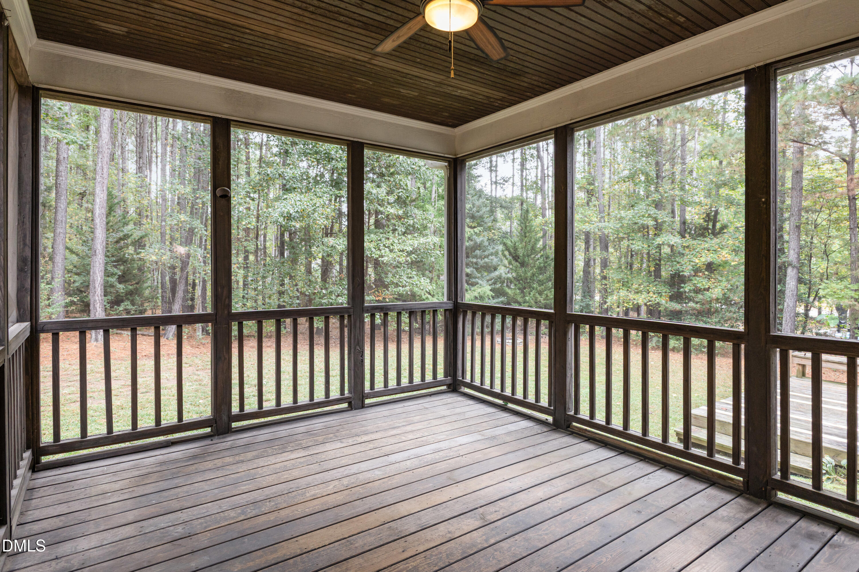 204 Blair Hills Road Wendell, NC 27591 - Photo 21 of 24 a view of a porch with wooden floor