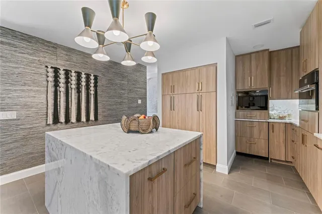 a view of a building with a street