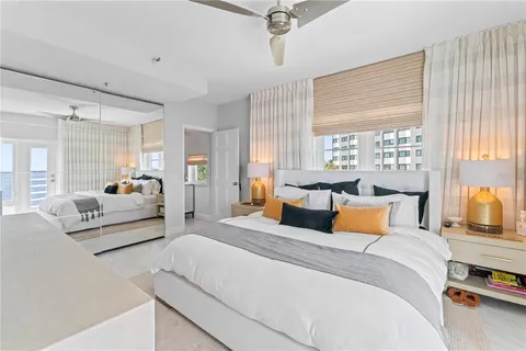 a view of parking garage