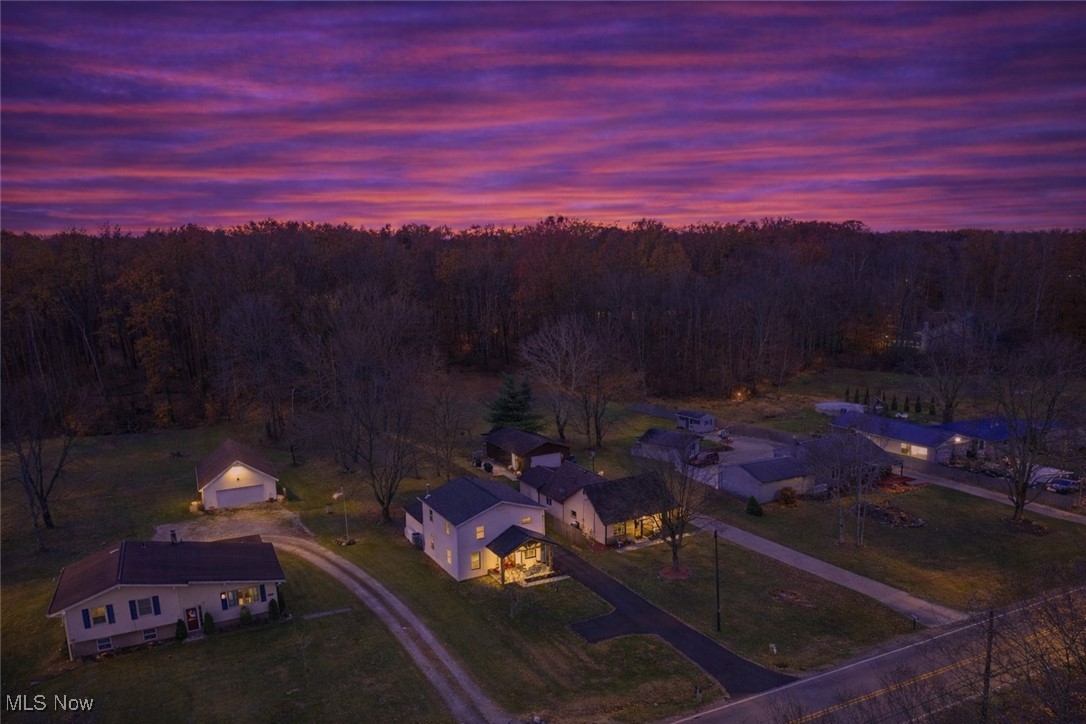 3793 Ranfield Road Kent, OH 44240 - Photo 34 of 40 Aerial view at dusk