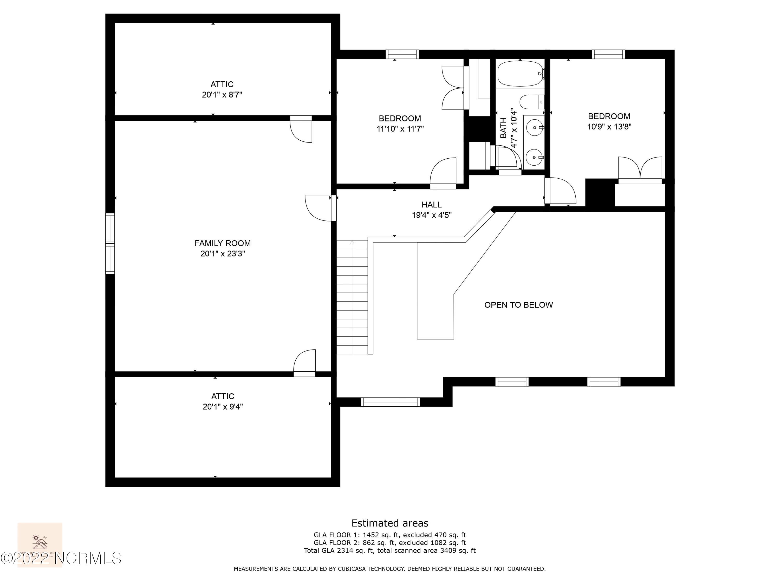 257 Rutherford Way Jacksonville, NC 28540 - Photo 22 of 25 Second Floor