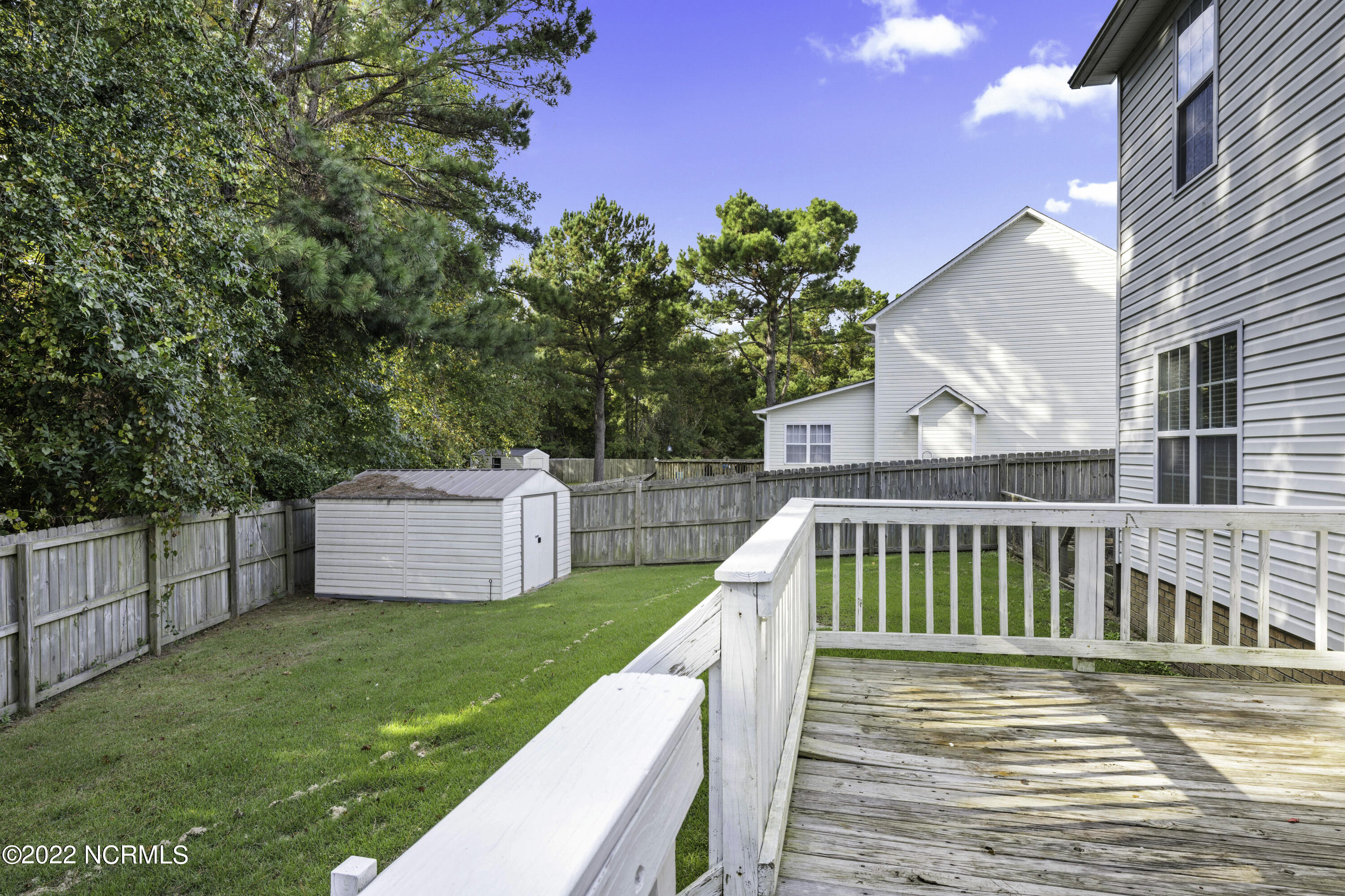 257 Rutherford Way Jacksonville, NC 28540 - Photo 6 of 25 Back Yard