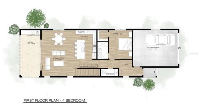 a picture of a floor plan