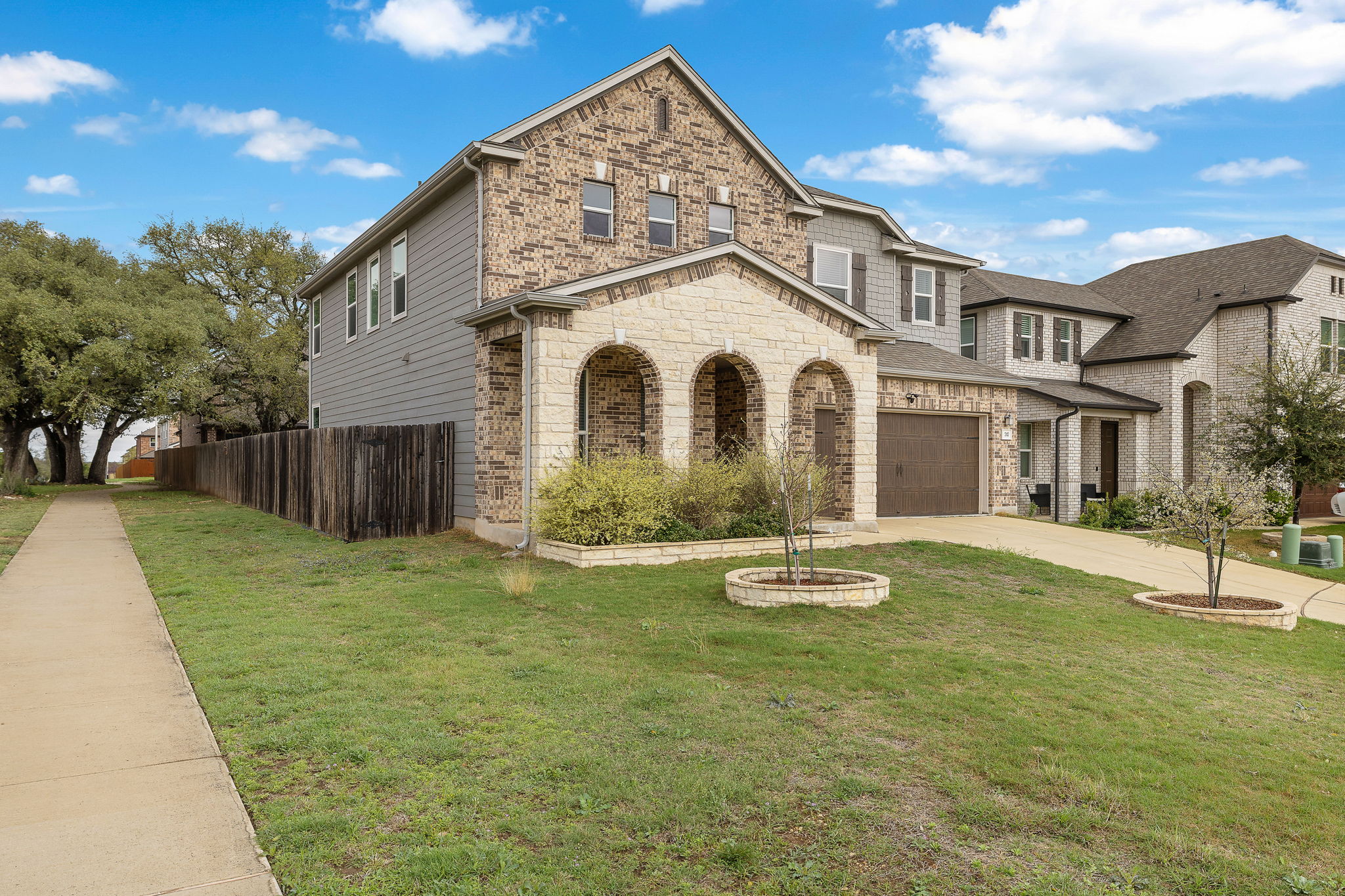 717 Priscilla Court Leander, TX 78641 - Photo 3 of 37 Great sitting area on the front porch